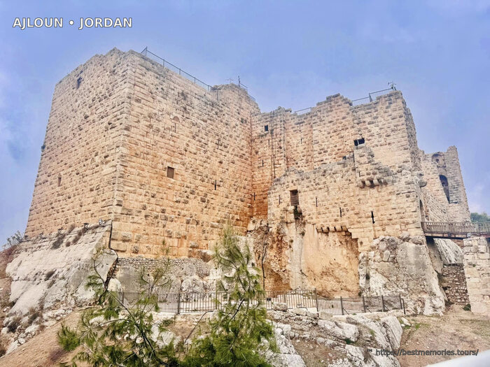 Ajloun Castle fortress walls, Jordan — private guided tour