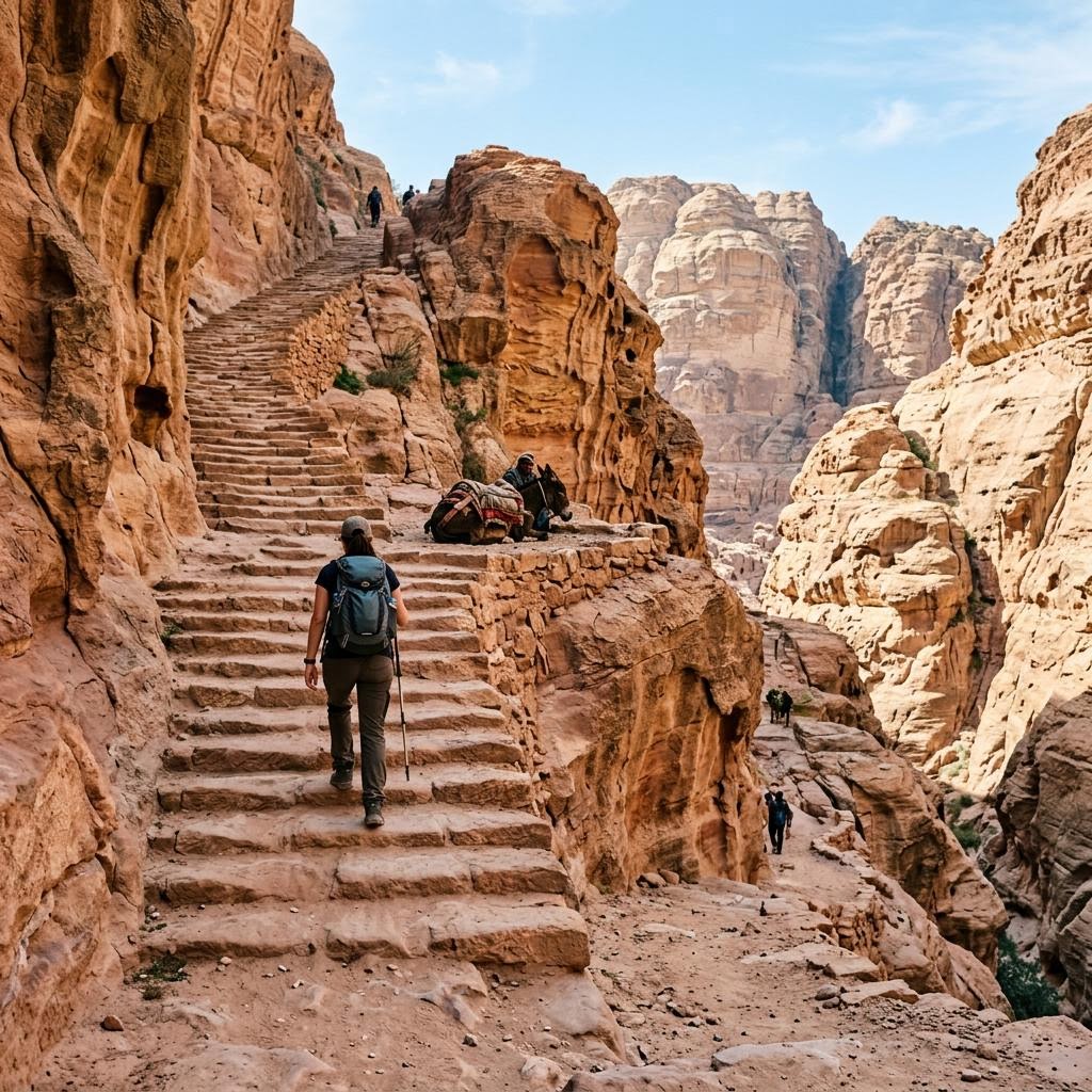 The Petra Monastery Hike: 800 Steps to the Best View in Jordan