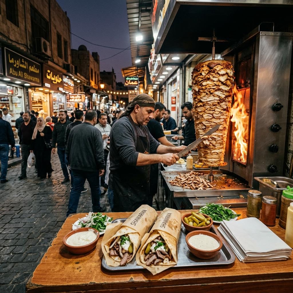 Shawarma in Jordan: A Very Serious Guide to a Wrap
