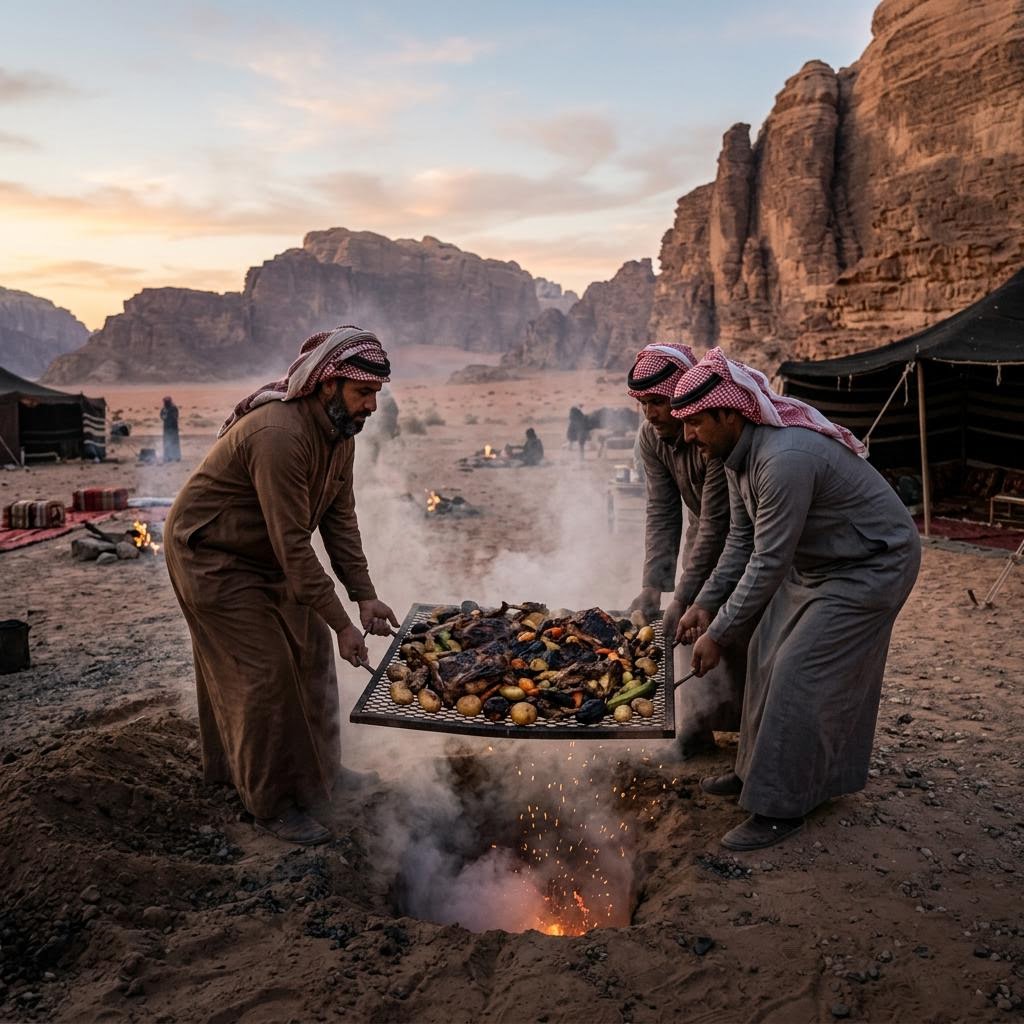 Zarb: The Bedouin Barbecue Buried in the Desert