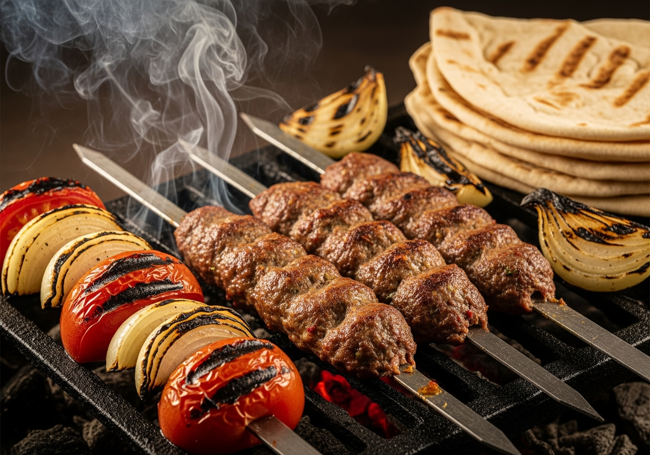 Charcoal Kebab Night in Wadi Musa