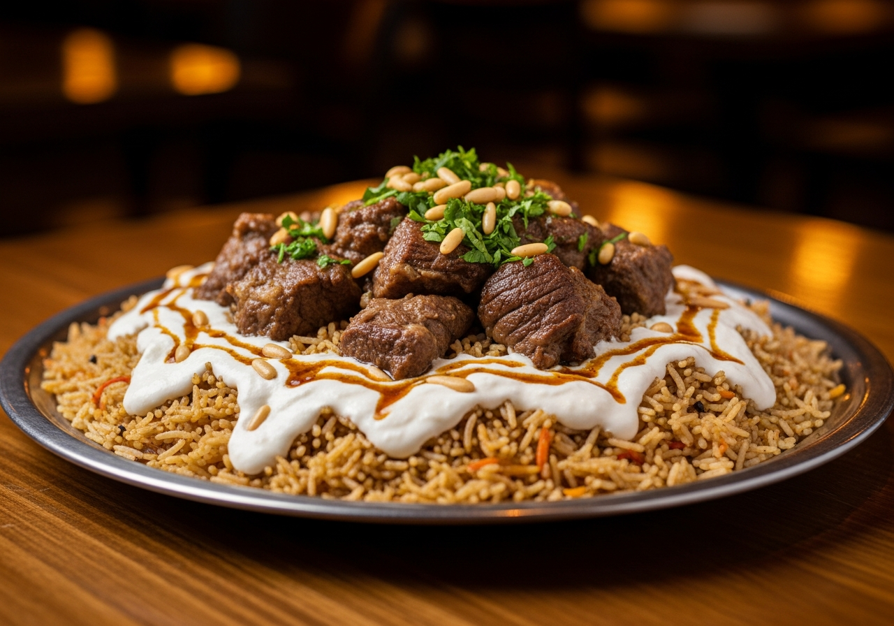 Royal Mansaf Feast at Sufra