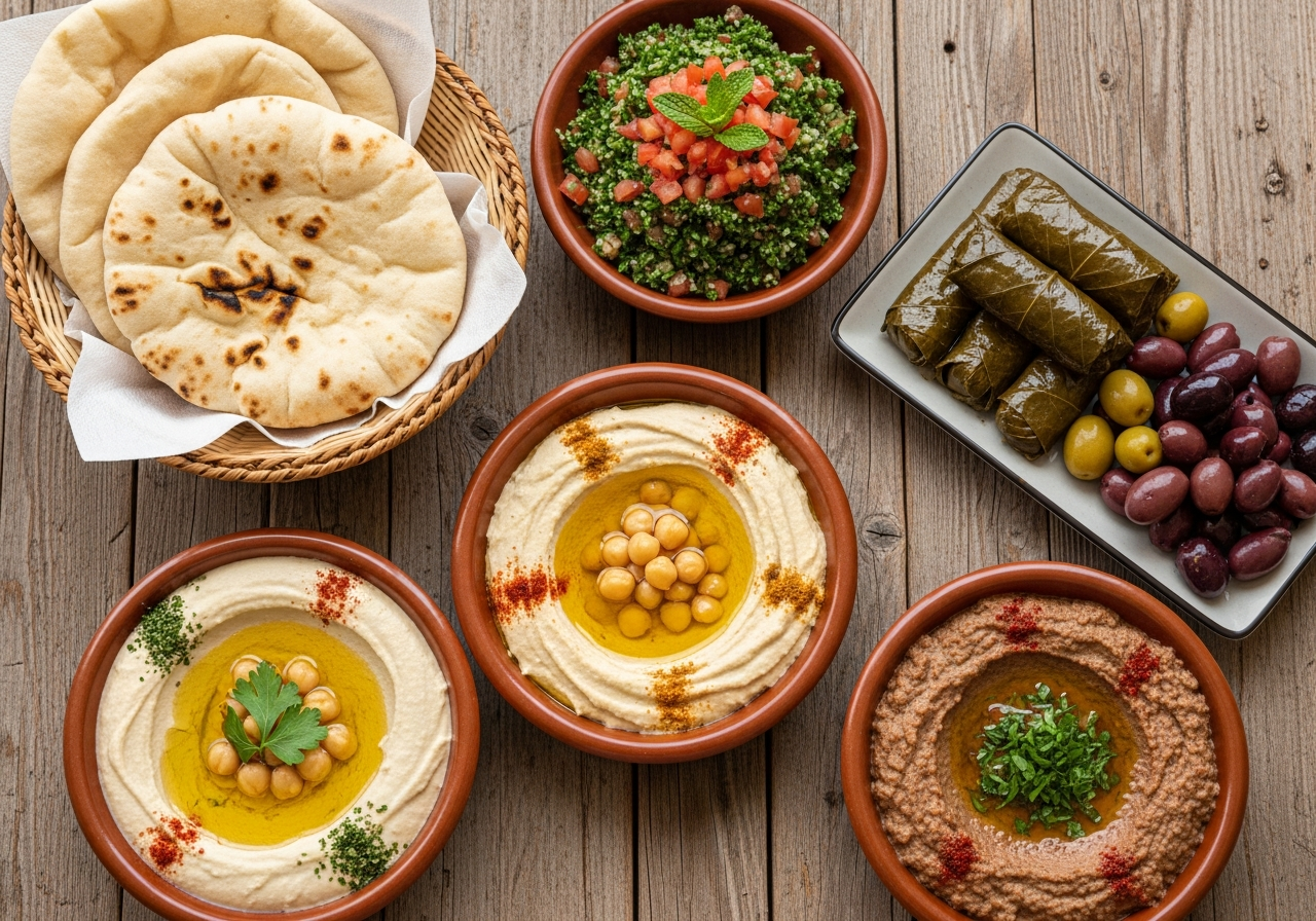 Levantine Mezze Evening at Fakhr El-Din