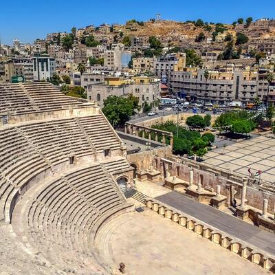 Roman Theater in downtown Amman, Jordan (photo 2)