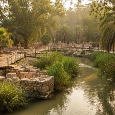 Baptism Site Bethany, Jordan — private guided tour