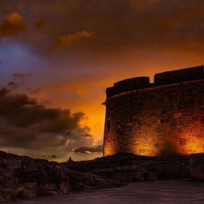 Medieval walls and halls of Karak Castle, Jordan (photo 3)