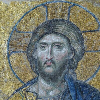 Byzantine church mosaics on Mount Nebo, Jordan (photo 3)