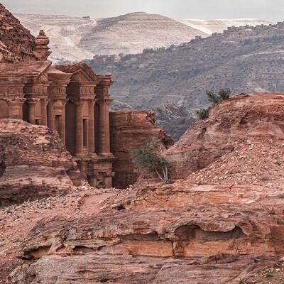 Monastery Ad-Deir and Royal Tombs, Petra, Jordan (photo 2)