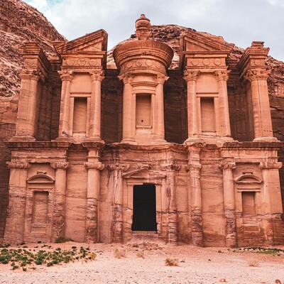 Monastery Ad-Deir and Royal Tombs, Petra, Jordan (photo 3)
