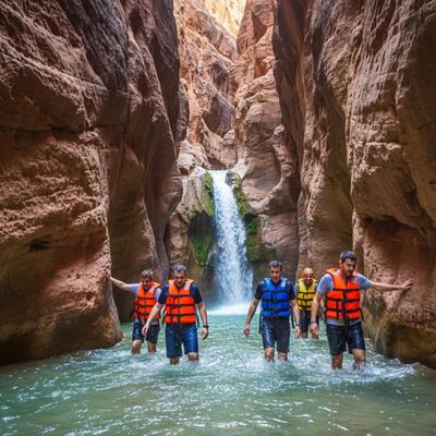Wadi Mujib, Jordan — private guided tour